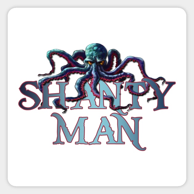 Shanty Man Design Sticker by raiseastorm